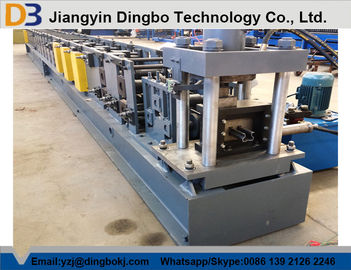 High Speed 10-15 m/min Storage Rack Roll Forming Machine PLC Colored Touch Screen