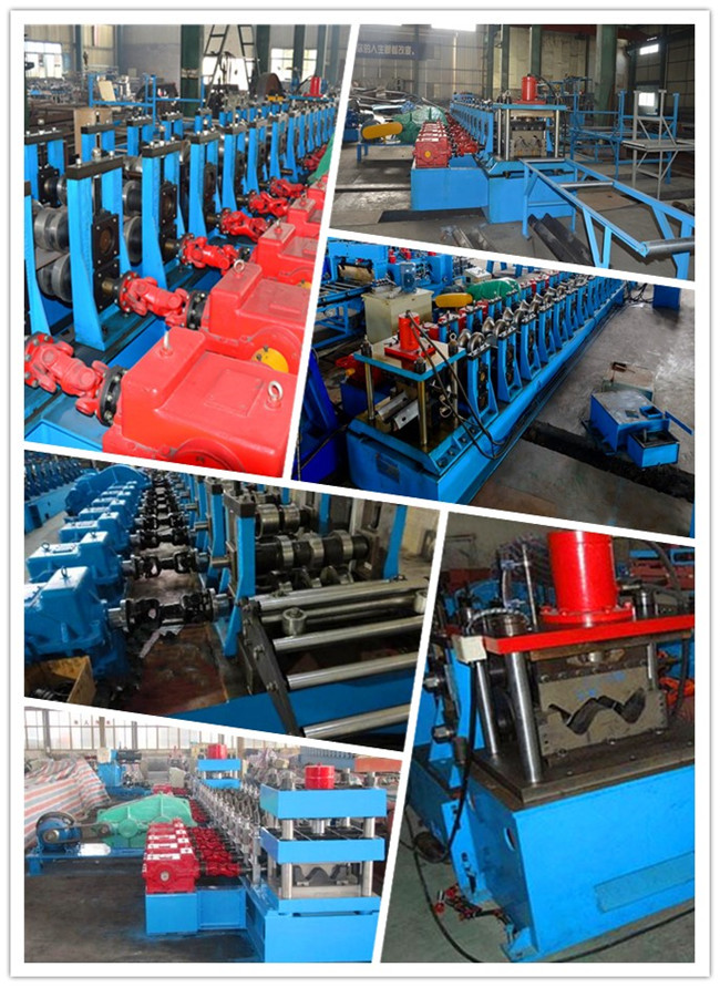 2&3 Waves Beam Barrier Galvanized Highway Guardrail Machine With High - Accuracy