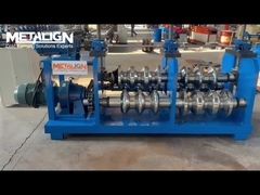 Guardrail bending machine