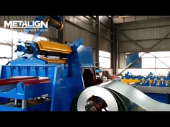 Steel silo panel roll forming machine and curving machine