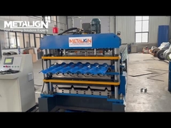 3 in 1 triple layer roofing roll forming machine