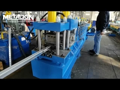 Cost-Effective Roll Forming Machine for Photovoltaic Strut Channels with Hydraulic Punching