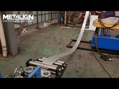 Cost-Effective Roll Forming Machine for Serrated Strut Channel with Hydraulic Punching