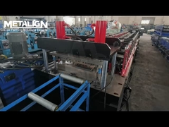 Special folded egde rack panel roll forming machine