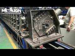 Heavy duty hoist type rack upright roll forming machine