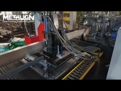 Step Beam Roll Forming Machine with Flying Welding High-Speed Cutting and 29 Stations