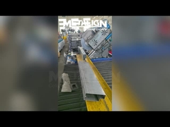 Step Beam Roll Forming Line with Manual Roll Adjustment and High Production Speed