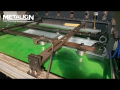 Versatile Roll Forming Line for Industrial Shelf Panels with High Load Capacity and Multi-Pass Bendi