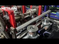Customizable Box Beam Roll Forming Line with Dual-Sided Horizontal Movement and High-Speed Punching
