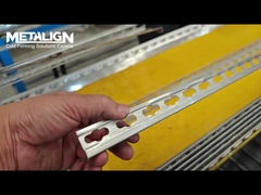 Dual Channel Roll Forming Machine for Light-Duty Uprights and Angle Beams with Space-Saving Design