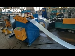 High Precision Door Frame Roll Forming Machine With Post-Punching System, Guide Post Structure, And 