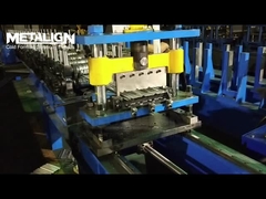 Space-Efficient Cold Roll Forming Line For Multi-Peak Corrugated Panels