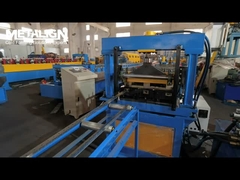 High-Precision Roll Former with Embossing and Hydraulic Punching for Light Gauge 