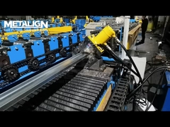 High-Speed Drywall Track Roll Former with Embossing, Accurate Hydraulic Cutter