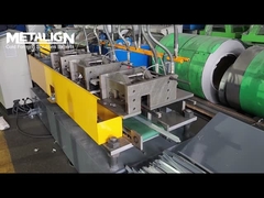 T Bar Roll Former with Protective Film and Hydraulic Punching System