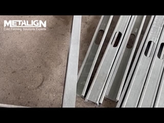 Manual Adjustable Roll Forming Machine for Drywall Studs with Embossing and Hydraulic Punching