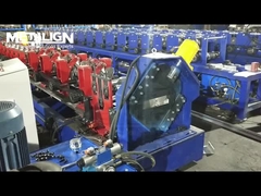 Auto size-change C purlin roll forming machine with profession cutter