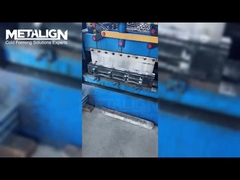 High-Efficiency Embossing Roll Former For YX65-170-550 Floor Deck With Hydraulic Cutting System