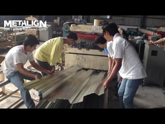 High-Speed Embossing Roll Former for Strengthened Floor Deck Production