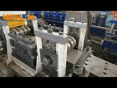 No Waste Hydraulic Cut Guardrail U Post Roll Forming Machine