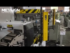 High-speed Trench Cover Roll Forming With Precision Punching And Flying Saw Cutting
