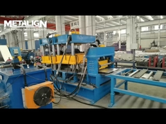 High-Efficiency Cold Roll Forming Machine for Highway Guardrail W Panels with Hydraulic Punching and
