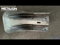 Hydraulic Punching Line for Highway Guardrail End-Tail Plates (3–4mm Cold-Rolled Steel)