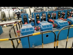 High-Speed Roll Former for W-Shape Highway Guardrail Production with Hydraulic Punching