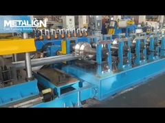 W Beam Roll Forming Line with Hydraulic Flying Cut and Reinforced Dual-Leveling System