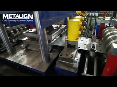 High Precision W Panel Roll Forming Machine for 3–4mm Galvanized Steel