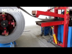 Heavy-Duty W Beam Roll Forming Machine With Hydraulic Pre-Cutting And Gearbox Drive