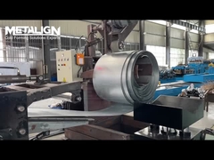 High-Speed Highway Guardrail Roll Forming Machine with Hydraulic Punching and Precise Cutting