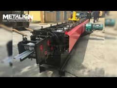 High-Efficiency Roll Former for Rolling Shutter Slat Production with Hydraulic Cutter and Digital Gu