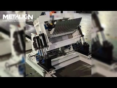 Galvanized Steel Roll Forming Line for Agricultural Silo Panels with Pre-Punched Holes and 