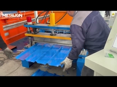 Chain Drive Roll Former With Wall Panel Frame For Efficient IBR Roof Panel Production Line