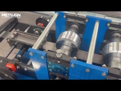 Ligne de production de profilage de poinçonnage hydraulique et de découpe pour profils en C de rayonnage métallique