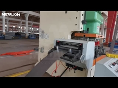 High Precision Rack Upright Roll Forming Production Line With Servo Feeding And Hydraulic Cutting