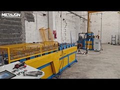 Double Row Roll Former for Boltless Shelving Angle and Beam With Chain Drive Wall Plate Structure