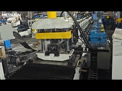 High-Speed Flying Hydraulic Cut Rack Cross Bracing Roll Forming Machine