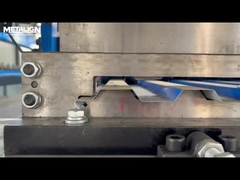 Automated Arch Frame Roll Former For Industrial Shutter Panel Manufacturing With Hydraulic Cutting A