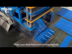 Flexible Metal Roof Making Machine For Multi-Profile Panel Production Line