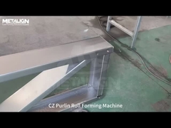 High Precision Cast-Iron Roll Former Producing Custom C And Z Purlins Efficiently