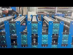 Three Layer Roof Panel Roofing Roll Forming Machine With Roof Tile