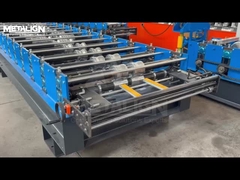 High Speed Chain Drive Roll Former With Wall Panel Frame For Efficient IBR Roof Panel Production Lin