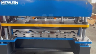South Africa Metal Trapezoidal Panel Manufacturing Roofing Machinery 762 mm Roll Forming Machine 686