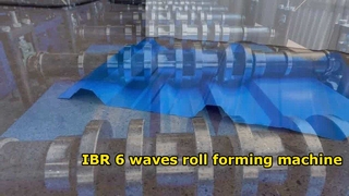 Efficient Color Coated Steel High Speed IBR Roof Panel Roofing Roll Forming Machine Best Suppliers