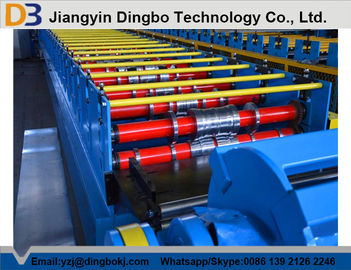 22kw Steel Floor Deck Roll Forming Machine With 30 Groups Rollers