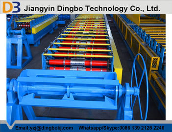 High Speed Running Customized Sheet Metal Decking Roll Forming Machine Controled by PLC System
