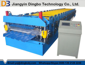 5.5kw Hydraulic Station Power Steel Sheet Forming Machine for IBR Roof in One Line