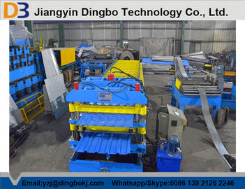 5.5kw 380V 50Hz Roof Steel Tile Forming Machine with Hydraulic Control System